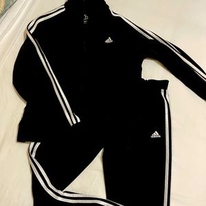 Adidas jacket and matching joggers